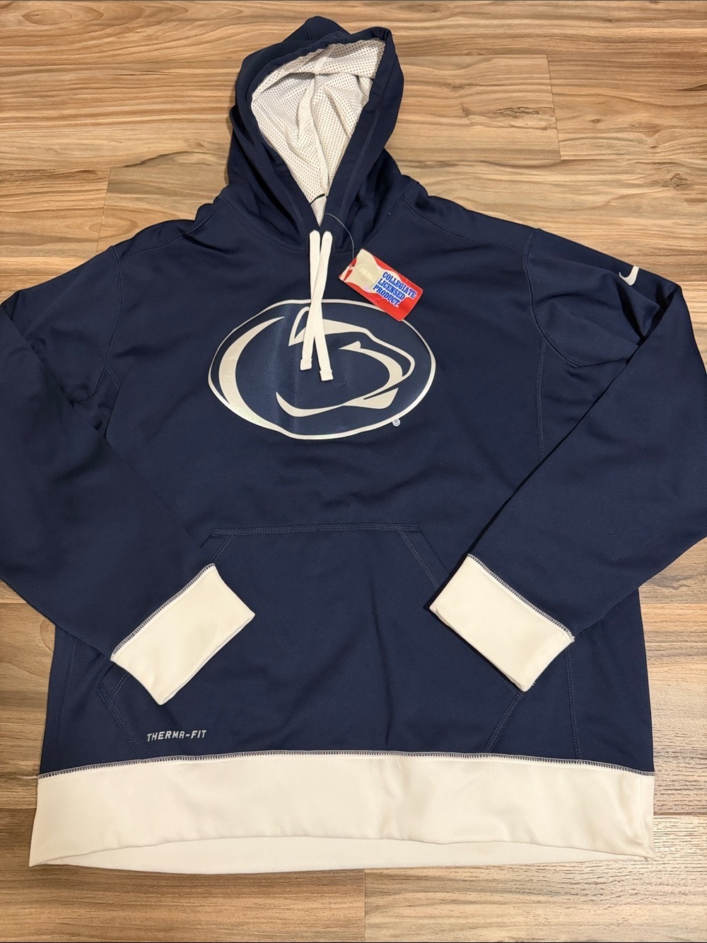 Nike Therma-Fit Penn State Nittany Lions NCAA Pullover Hoodie Men’s Size LARGE